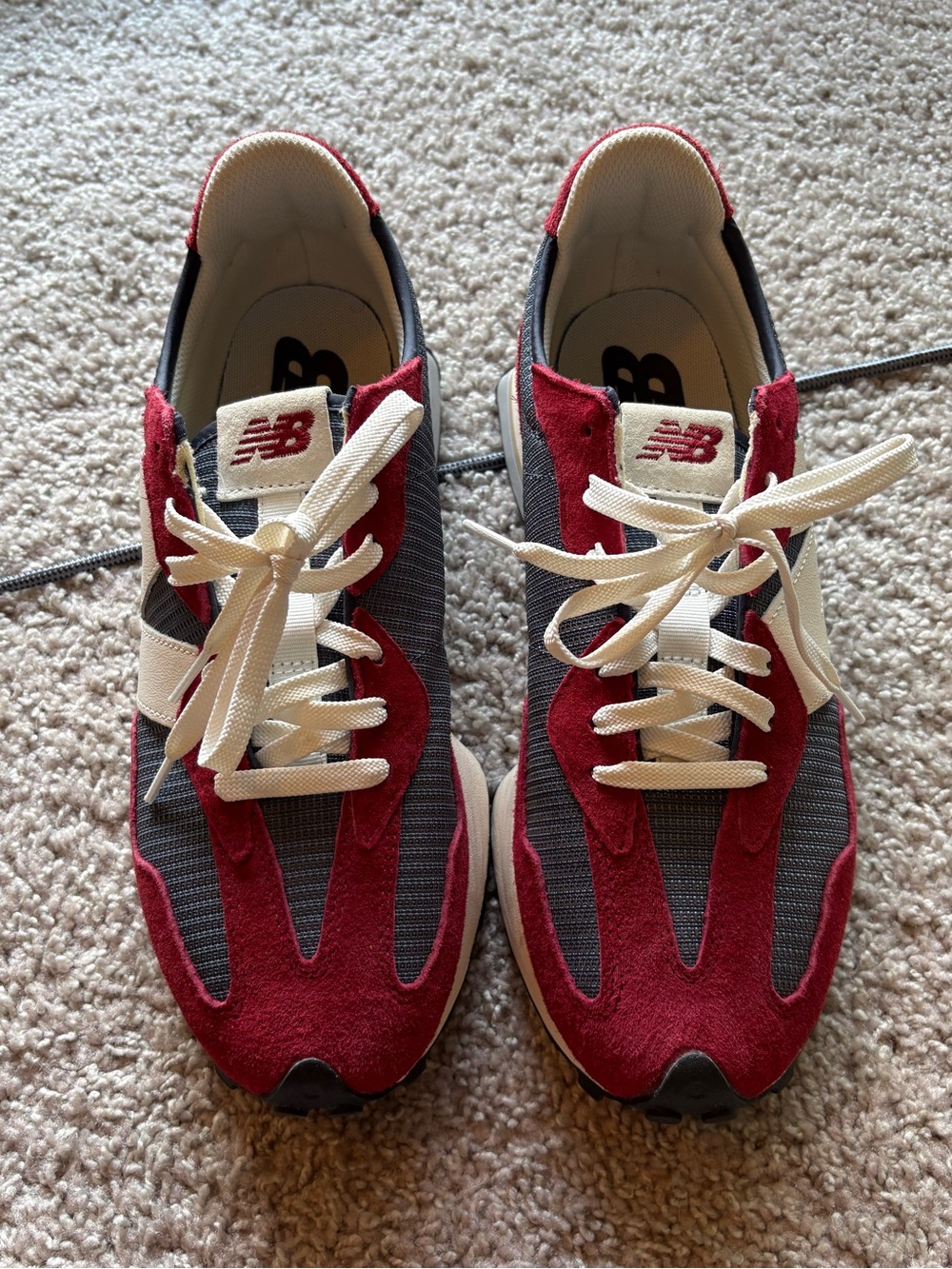 New Balance 327 navy/red sz men’s US 12